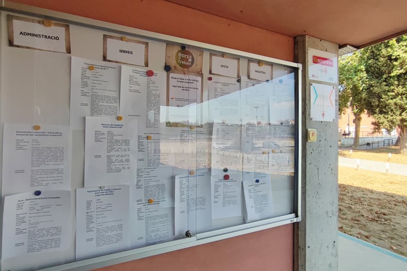 Imatge pels mitjans: PLAFÓ INTERCANVI DE FEINA, FORMACIÓ I VOLUNTARIAT (Proposta de E.B i M.B)