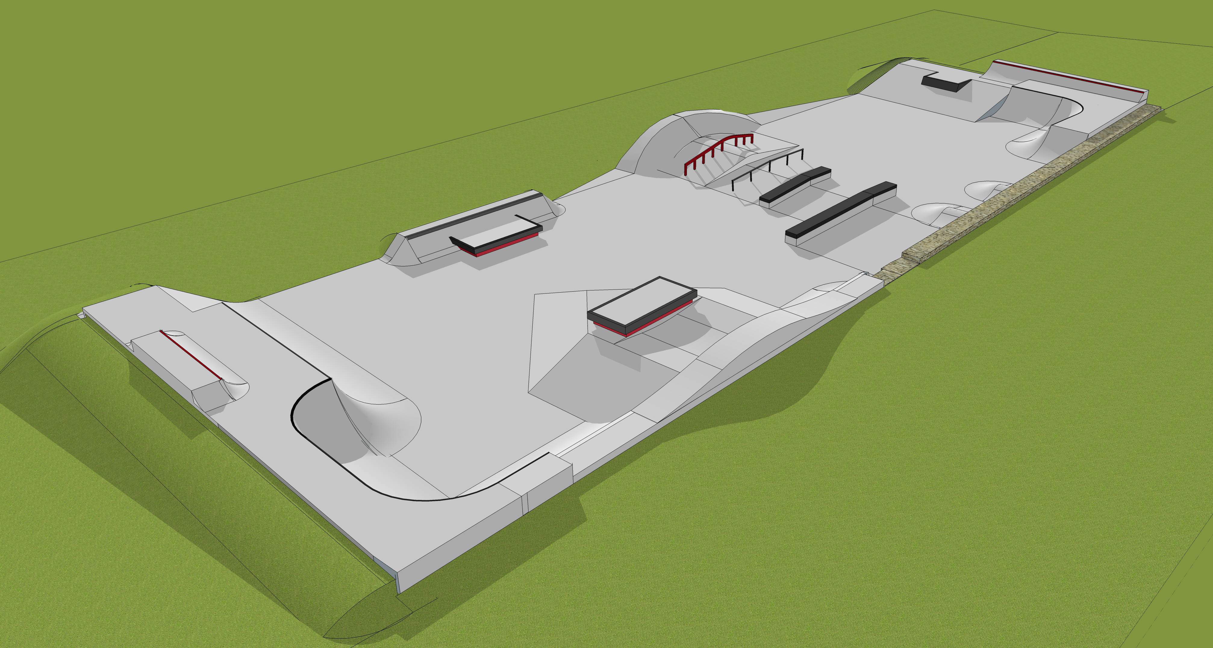 Imatge pels mitjans: Remodelació de l'skatepark